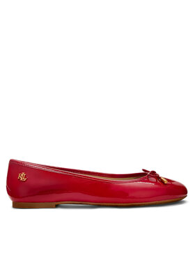 LAUREN RALPH LAUREN LAUREN RALPH LAUREN Baleriny 802956765002 Czerwony