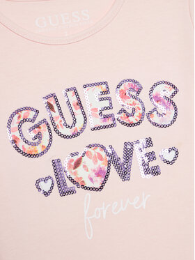 Guess Bluza K4BI16 J1314 Roza Regular Fit