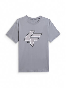 4F 4F T-Shirt CITY Szary jasny Regular Fit