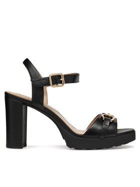 Geox Geox Sandale D Walk Pleasure 85S D55B6A 000TU C9999 Negru