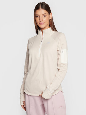 New Balance New Balance Technisches Sweatshirt Heat WT23252 Écru Athletic Fit