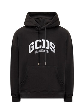 GCDS GCDS Felpa a2om1901jb4-99 Nero Regular Fit