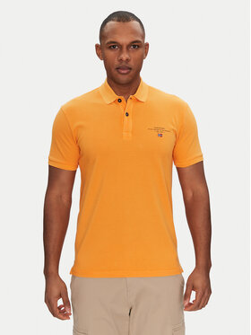 Napapijri Napapijri Poloshirt Elbas NP0A4GDL Orange Regular Fit