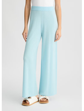Liu Jo Liu Jo Pantaloni di tessuto TA5079MS02634411 Celeste Regular Fit