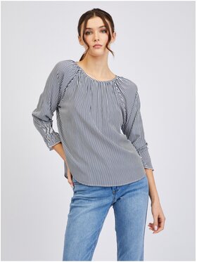 Orsay Orsay Bluzka 619143517000__40 Czarny Regular Fit