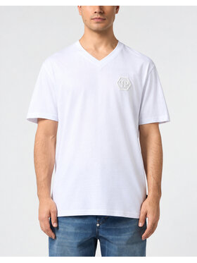 PHILIPP PLEIN PHILIPP PLEIN T-shirt 31300 Bianco Regular Fit