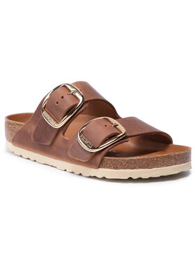 Birkenstock Birkenstock Klapki Arizona Big Bucke 1011072 Brązowy
