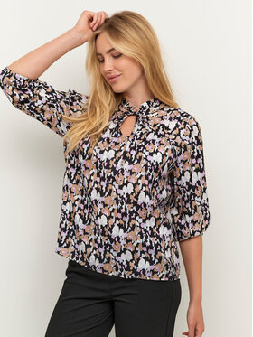 Kaffe Kaffe Bluse Olli 10507238 Schwarz Regular Fit