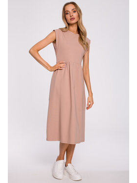 Made of Emotion Made of Emotion Vestito estivo M581 Beige
