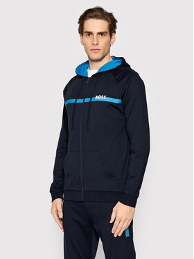 Boss Boss Суитшърт Authentic 50465773 Тъмносин Regular Fit