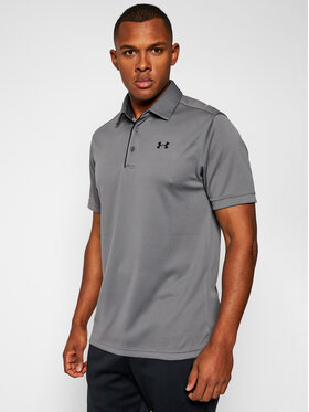 Under Armour Under Armour Polo Ua Tech 1290140 Szary Loose Fit