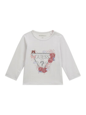 Guess Kids Guess Kids T-Shirt 183881 Biały Classic Fit