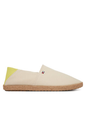 Tommy Hilfiger Tommy Hilfiger Espadrilky Core Hilfiger Espadrille Textile FM0FM05792 Béžová