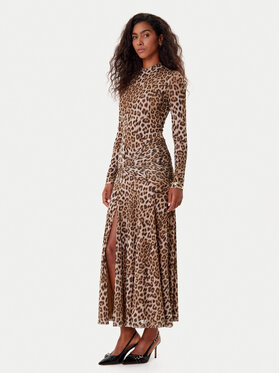 Bardot Bardot Φόρεμα κοκτέιλ Lea Printed 58853DB8 Καφέ Regular Fit