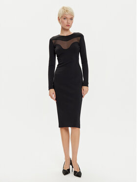 PINKO PINKO Sukienka koktajlowa 103844 A208 Czarny Slim Fit