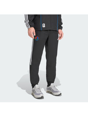 adidas adidas Spodnie materiałowe 158533 Czarny Regular Fit