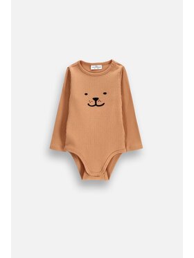 Coccodrillo Coccodrillo Body dziecięce ZC6112101SUN-002 Beżowy Regular Fit