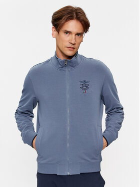 Aeronautica Militare Aeronautica Militare Bluza 232FE1756F459 Niebieski Regular Fit