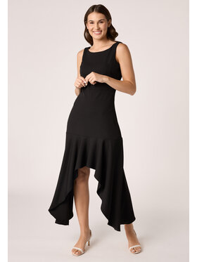QUIOSQUE QUIOSQUE Sukienka letnia QUIOSQUE 4SF006299 Czarny Regular Fit