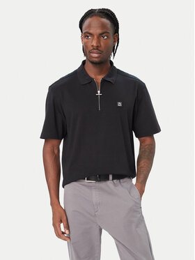 HUGO HUGO Polo majica Derypolo 50567930 Črna Regular Fit