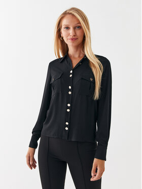 Liu Jo Liu Jo Риза CF3276 TS353 Черен Regular Fit
