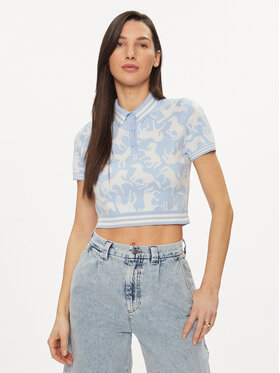United Colors Of Benetton United Colors Of Benetton Поло 1094E300S Голубий Regular Fit