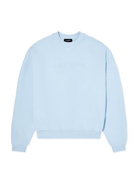 La Mania La Mania Felpa BEL BABY BLUE Celeste Classic Fit