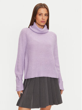 Brave Soul Brave Soul Dolčevita LK-230WERBURGHS Ljubičasta Loose Fit