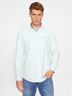 Tommy Jeans Tommy Jeans Košile Classic Oxford DM0DM15408 Zelená Classic Fit