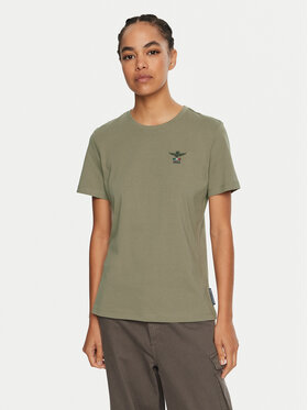 Aeronautica Militare Aeronautica Militare T-särk 242TS2301DJ59 Roheline Regular Fit