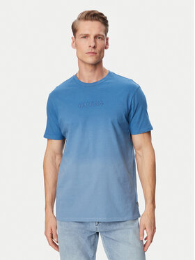 Guess Guess Tričko M6GI29 K3258 Modrá Regular Fit