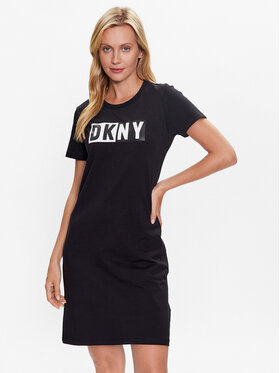 DKNY Sport DKNY Sport Každodenní šaty DP2D4261 Černá Classic Fit