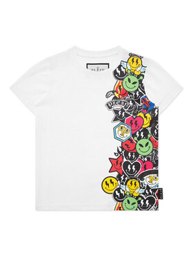 PHILIPP PLEIN PHILIPP PLEIN T-shirt 19957 Bianco Regular Fit