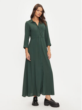YAS YAS Rochie tip cămașă Savanna 26022663 Verde Loose Fit