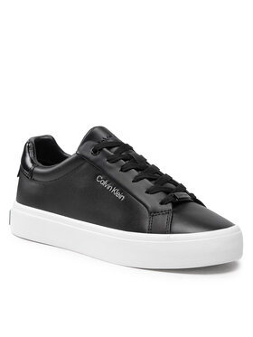 Calvin Klein Calvin Klein Αθλητικά Vulc Lace Up Nano Fox-Lth HW0HW01066 Μαύρο