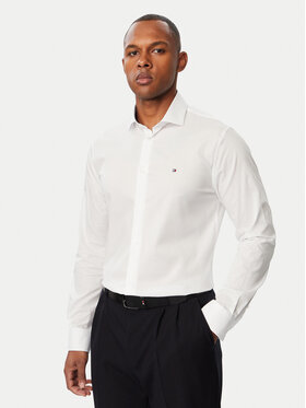 Tommy Hilfiger Tommy Hilfiger Särk MW0MW44710 Valge Slim Fit