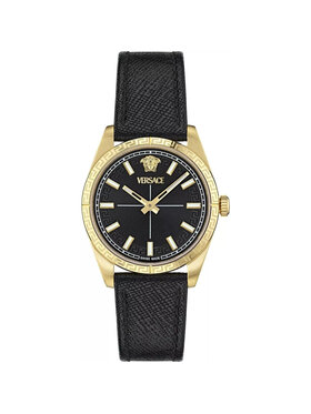 Versace Versace Zegarek VE0E00125 Czarny