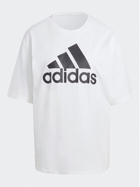 Adidas T-shirt Essentials Big Logo Boyfriend T-Shirt HR4930 Bijela Loose Fit