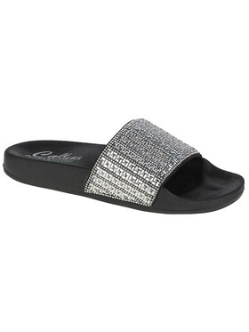 Skechers Skechers Klapki Skechers Pop Ups-New Spark Srebrny