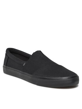 Toms Toms Tennis Alpargata Fenix Slip On 10017692 Noir