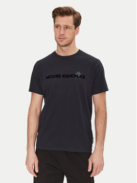 Moose Knuckles Moose Knuckles T-Shirt Conway M15MT760 Dunkelblau Regular Fit