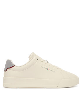Tommy Hilfiger Tommy Hilfiger Сникърси Th Court Detail Ess FM0FM05367 Екрю