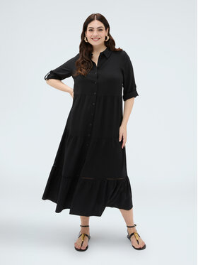 Fiorella Rubino Fiorella Rubino Abito da sera 7077T001757N033 Nero Regular Fit