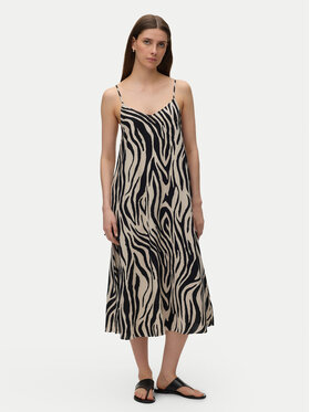 Vero Moda Vero Moda Rochie de vară Emilo 10340519 Bej Loose Fit