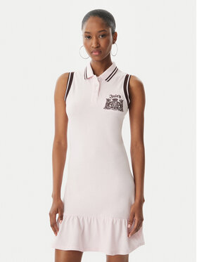 Juicy Couture Juicy Couture Літня сукня Juicy Peplum JCGED126016 Рожевий Regular Fit