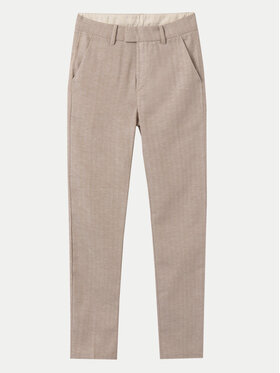 Mayoral Mayoral Штани з тканини 6524 Бежевий Slim Fit