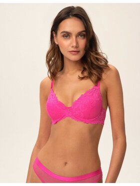 Esotiq Esotiq Biustonosz push-up 41338 Różowy