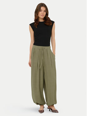 ONLY ONLY Текстилни панталони Siesta 15373197 Каки Regular Fit