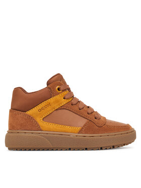Geox Geox Sneakersy J Theleven Boy J46LDC 05422 C6689 M Hnědá