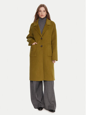 United Colors Of Benetton United Colors Of Benetton Vilnonis paltas 28F7DN082 Žalia Regular Fit